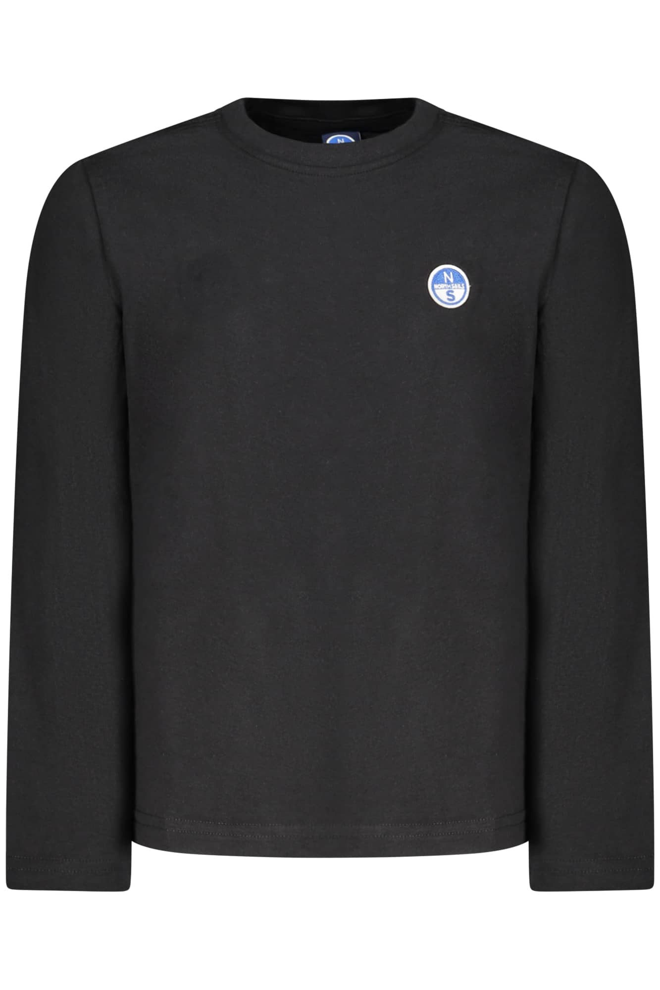 northsailst-shirtmanichelunghebambinonero_1 NORTH SAILS KIDS' LONG-SLEEVED T-SHIRT, BLACK - Image 1