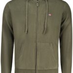 NORWAY 1963 MEN'S GREEN CARDIGAN