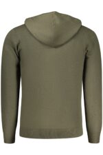 NORWAY 1963 MEN'S GREEN CARDIGAN - Image 2