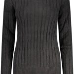 NORWAY 1963 WOMEN'S BLACK SWEATER