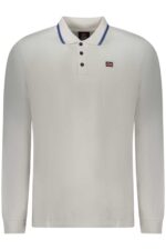 NORWAY 1963 MEN'S LONG-SLEEVED POLO SHIRT WHITE