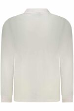 NORWAY 1963 MEN'S LONG-SLEEVED POLO SHIRT WHITE - Image 2