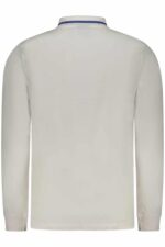NORWAY 1963 MEN'S LONG-SLEEVED POLO SHIRT WHITE - Image 2
