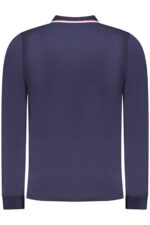 NORWAY 1963 MEN'S LONG-SLEEVED POLO SHIRT, BLUE - Image 2