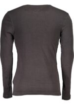 TOMMY HILFIGER MEN'S LONG SLEEVE T-SHIRT BLACK - Image 2