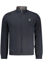 US GRAND MEN'S BLUE ZIP-UP SWEATSHIRT