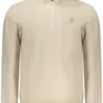 US GRAND MEN'S BEIGE ZIP-UP SWEATSHIRT