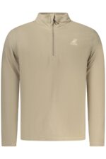 US GRAND MEN'S BEIGE ZIP-UP SWEATSHIRT