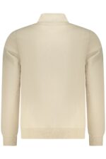US GRAND MEN'S BEIGE ZIP-UP SWEATSHIRT - Image 2