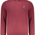 US GRAND MEN'S RED ZIP-UP SWEATSHIRT