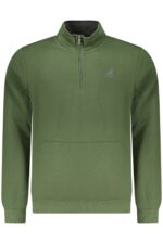 US GRAND MEN'S ZIP-UP SWEATSHIRT GREEN