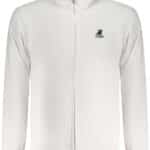 US GRAND MEN'S WHITE ZIP-UP SWEATSHIRT