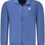 US GRAND MEN'S BLUE ZIP-UP SWEATSHIRT