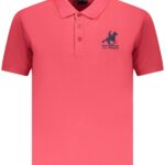 US GRAND MEN'S SHORT-SLEEVE POLO SHIRT, RED