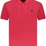 US GRAND MEN'S SHORT-SLEEVE POLO SHIRT, RED