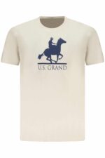 US GRAND MEN'S SHORT-SLEEVE T-SHIRT BEIGE