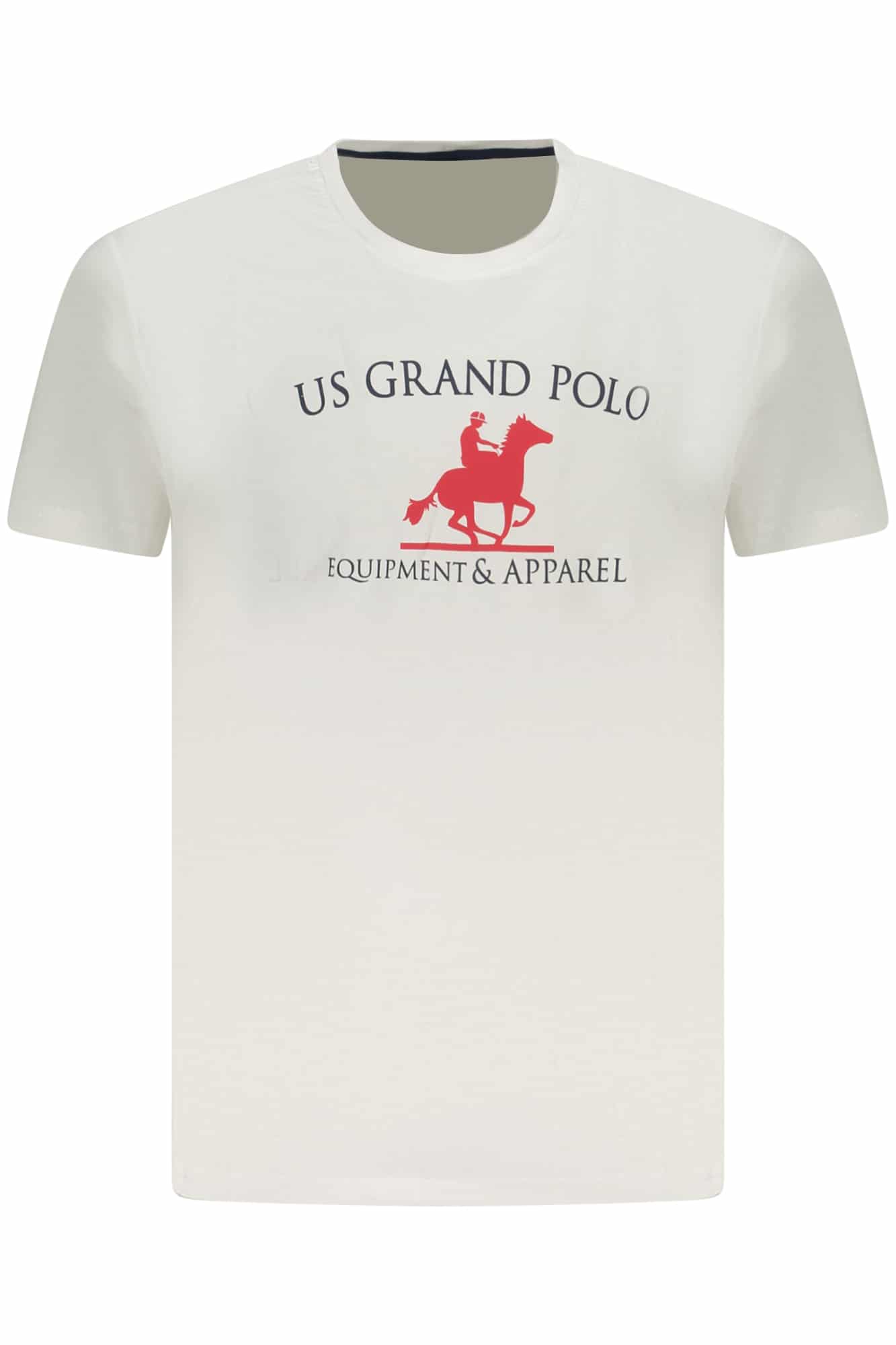 usgrandpolot-shirtmanichecorteuomobianco_1 US GRAND MEN'S SHORT-SLEEVE T-SHIRT WHITE - Image 1
