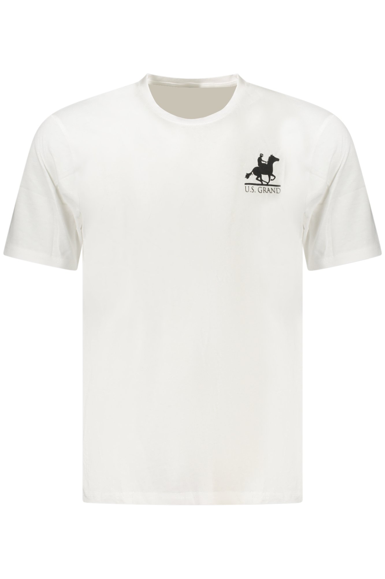 usgrandpolot-shirtmanichecorteuomobianco_1 US GRAND MEN'S SHORT-SLEEVE T-SHIRT WHITE - Image 1