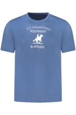 US GRAND MEN'S SHORT-SLEEVE T-SHIRT BLUE