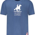 US GRAND MEN'S SHORT-SLEEVE T-SHIRT BLUE
