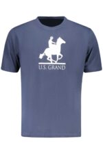 US GRAND MEN'S SHORT-SLEEVE T-SHIRT BLUE