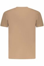 US GRAND MEN'S SHORT-SLEEVE T-SHIRT BROWN - Image 2