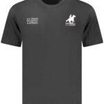 US GRAND MEN'S BLACK SHORT-SLEEVE T-SHIRT