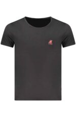 US GRAND MEN'S BLACK SHORT-SLEEVE T-SHIRT