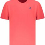 US GRAND MEN'S SHORT-SLEEVED RED T-SHIRT