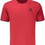 US GRAND MEN'S SHORT-SLEEVED RED T-SHIRT