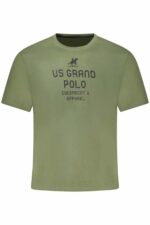 US GRAND MEN'S SHORT-SLEEVED GREEN T-SHIRT