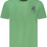 US GRAND MEN'S SHORT-SLEEVED GREEN T-SHIRT