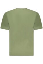 US GRAND MEN'S SHORT-SLEEVED GREEN T-SHIRT - Image 2
