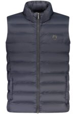 US GRAND MEN'S BLUE SLEEVELESS JACKET