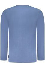 US GRAND MEN'S LONG-SLEEVED T-SHIRT BLUE - Image 2