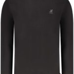US GRAND MEN'S LONG-SLEEVED BLACK T-SHIRT