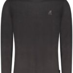 US GRAND MEN'S LONG-SLEEVED BLACK T-SHIRT