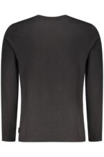 US GRAND MEN'S LONG-SLEEVED BLACK T-SHIRT - Image 2