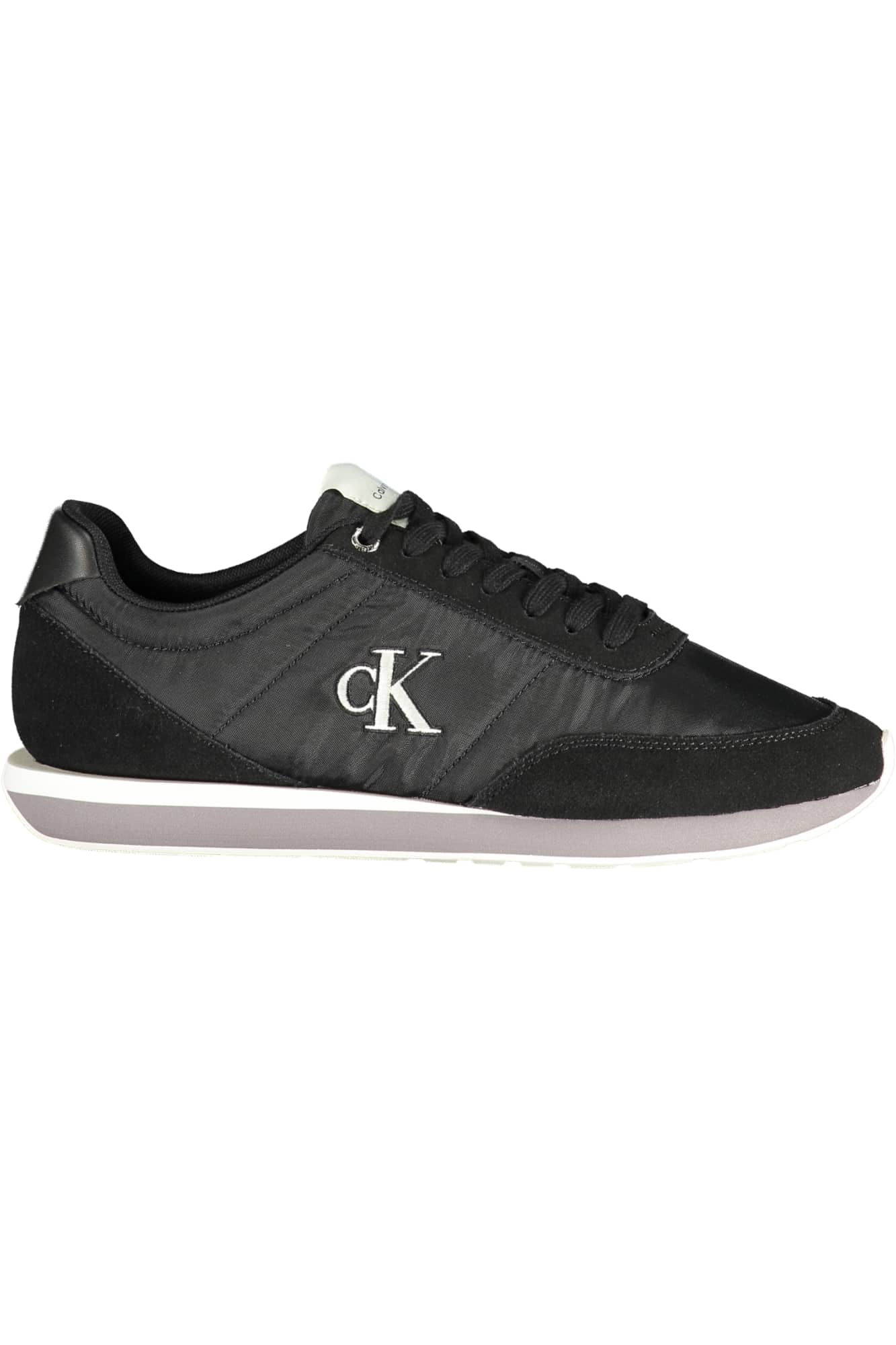 calvinkleincalzaturasportivauomonero_1 CALVIN KLEIN MEN'S BLACK SPORTS SHOES - Image 1