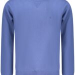 COVERI MOVING MEN'S BLUE ZIP-LESS SWEATSHIRT