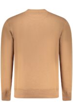 COVERI MOVING MEN'S BROWN ZIP-UP SWEATSHIRT - Image 2