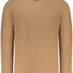 COVERI MOVING MEN'S LONG-SLEEVED T-SHIRT, BROWN