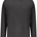 COVERI MOVING MEN'S LONG-SLEEVED T-SHIRT BLACK