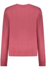 GUESS JEANS WOMEN'S RED ZIP-UP SWEATSHIRT - Image 2