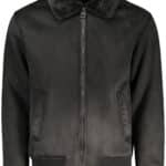 GUESS JEANS MEN'S BLACK JACKET
