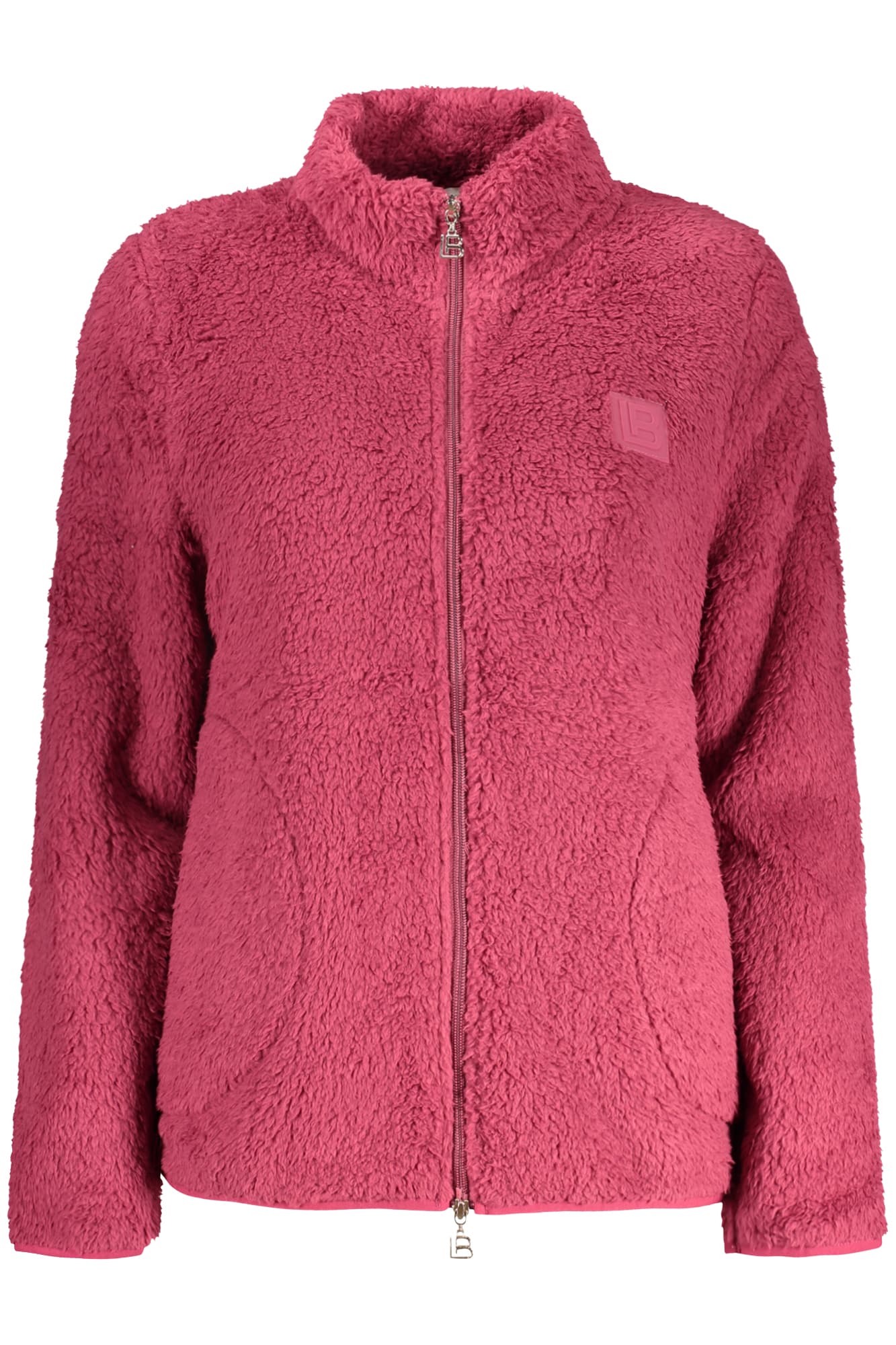 laurabiagiottifelpaconzipdonnaviola_1 LAURA BIAGIOTTI WOMEN'S PURPLE ZIP-UP SWEATSHIRT - Image 1