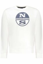 NORTH SAILS MEN'S ZIP-UP SWEATSHIRT WHITE