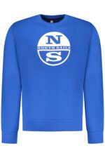 NORTH SAILS MEN'S BLUE ZIP-UP SWEATSHIRT