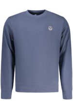 NORTH SAILS MEN'S BLUE ZIP-UP SWEATSHIRT