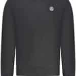 NORTH SAILS MEN'S BLACK ZIP-UP SWEATSHIRT